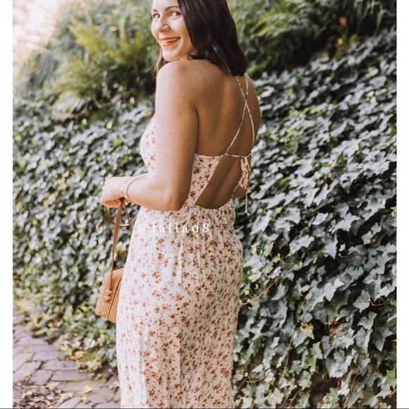 Reformation Sloane Midi Dress Tosca - Picture 4 of 11